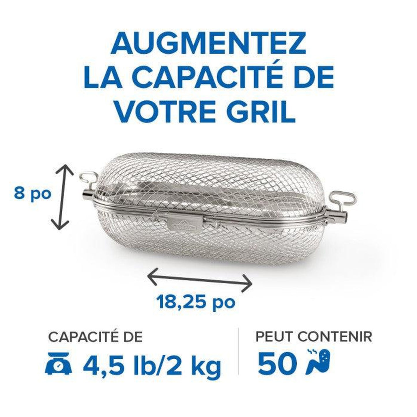 Napoleon 64000 Rotisserie Grill Basket