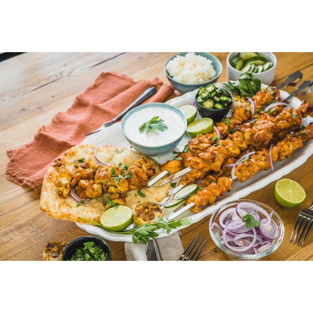 Napoleon 64008 Rotisserie Shish-Kebab Skewer Set