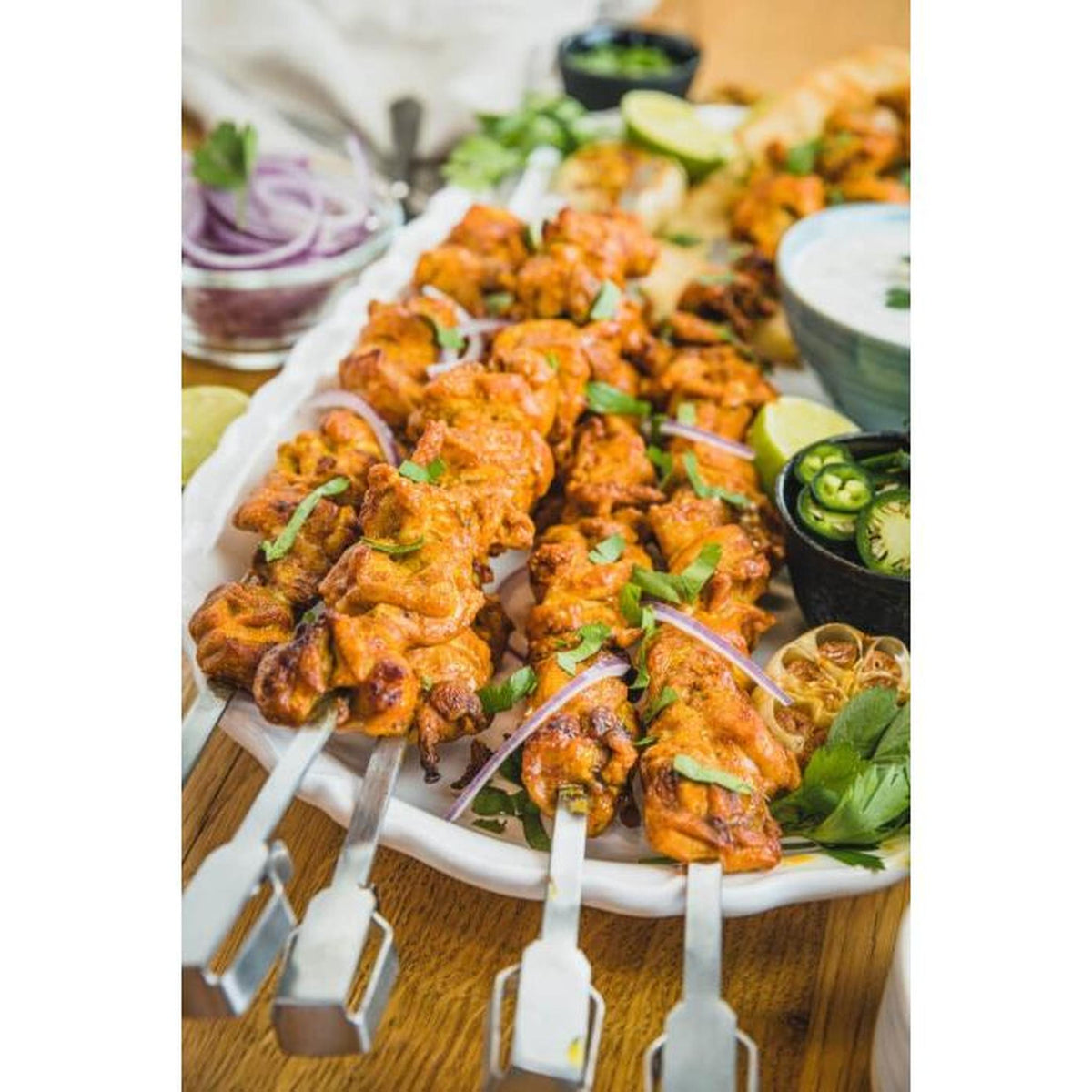 Napoleon 64008 Rotisserie Shish-Kebab Skewer Set