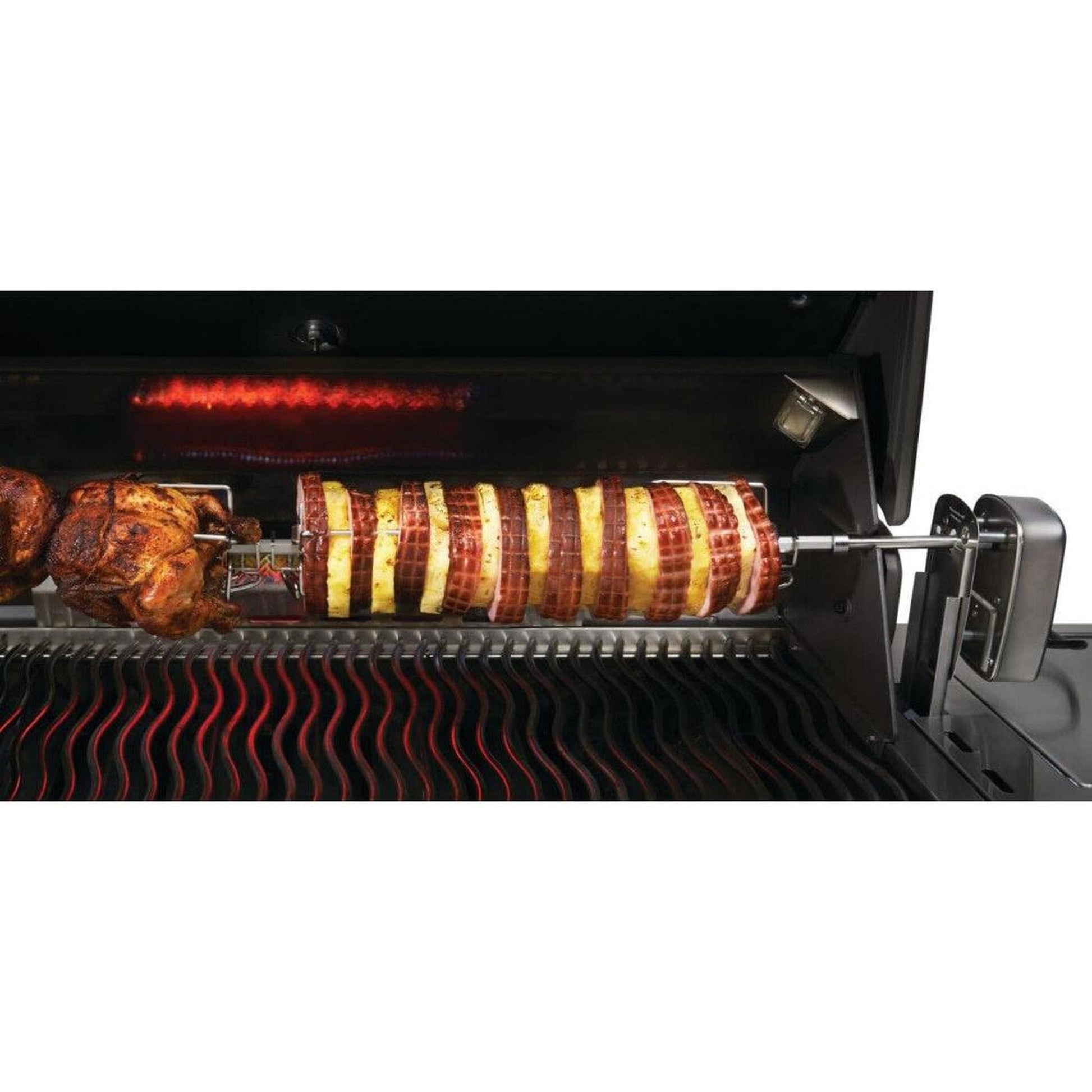 Napoleon 69231 Commercial Grade Rotisserie Kit for Large Grills