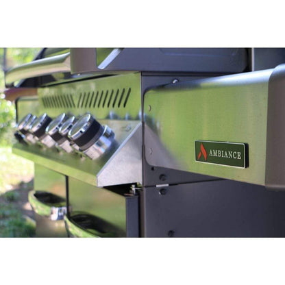 Napoleon 75" Prestige 665 RSIB Freestanding Gas Grill with Infrared Rear & Side Burners (Ambiance Special Edition)