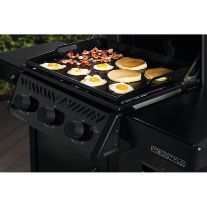 Napoleon Freestyle 24" Pre-Seasoned Non-Stick 3-Burner Propane Gas Griddle