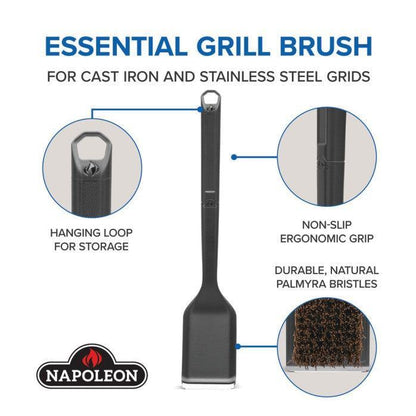 Napoleon Grill Brush with Palmyra Bristles for Essential Series
