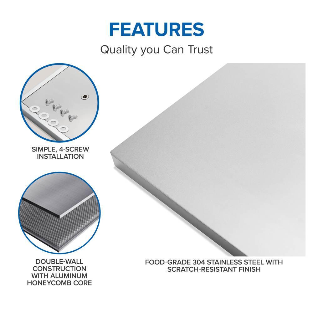 Napoleon OASIS 42" x 24" Stainless Steel Countertop for 38" Grill Head