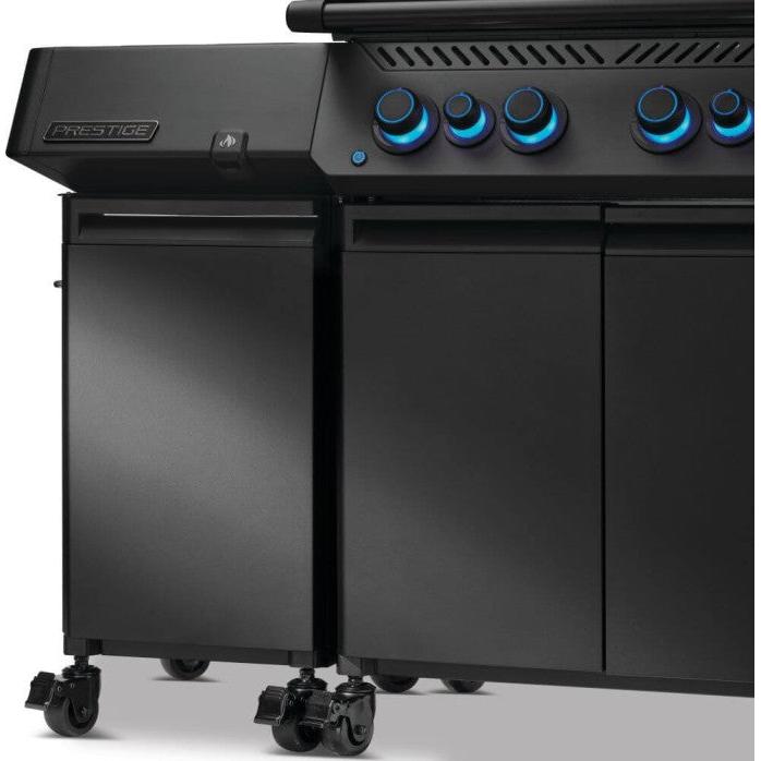 Napoleon Phantom Prestige Under Grill Storage Cabinets - Two Carts