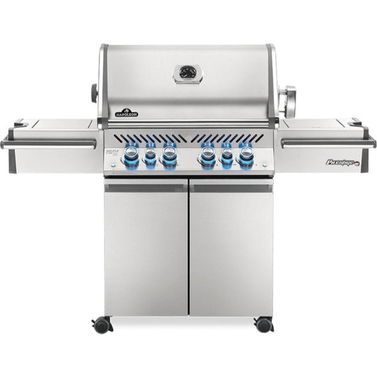 Napoleon Prestige PRO 500 67" Freestanding Natural Gas Grill With Infrared Side and Rear Burners