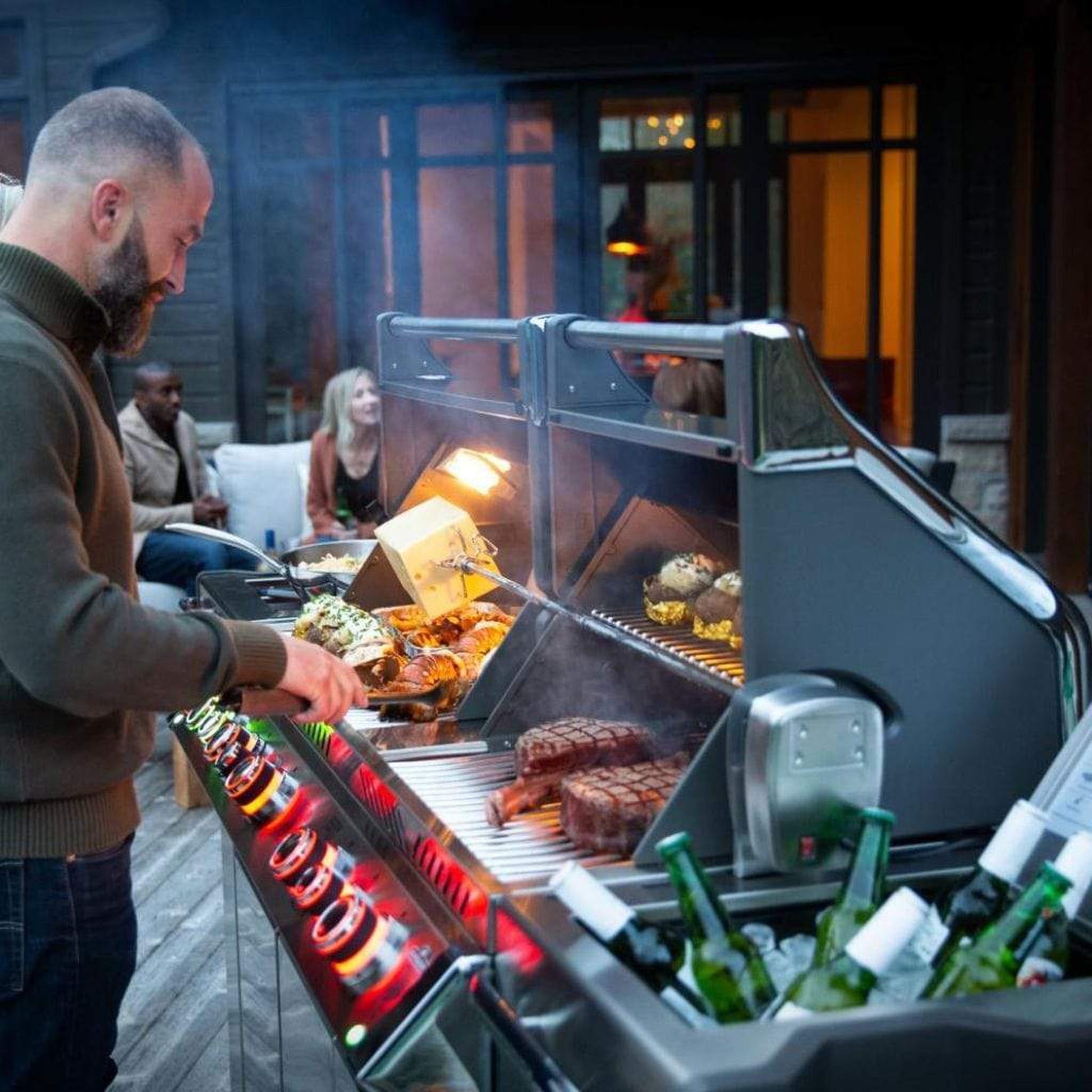 Ceramic Infrared Weber Infrared Side Burner NAPOLEON 94