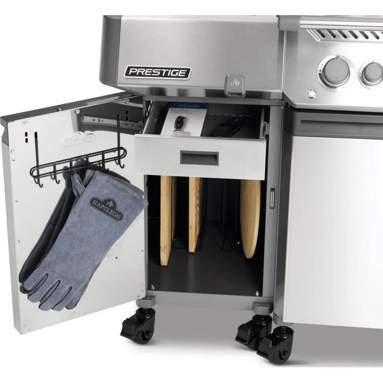 Napoleon Prestige Under Grill Storage Cabinets - Two Carts