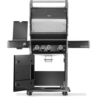 Napoleon Rogue PRO 425 SIB 51" Black Freestanding Natural Gas Grill With Infrared Side Burner