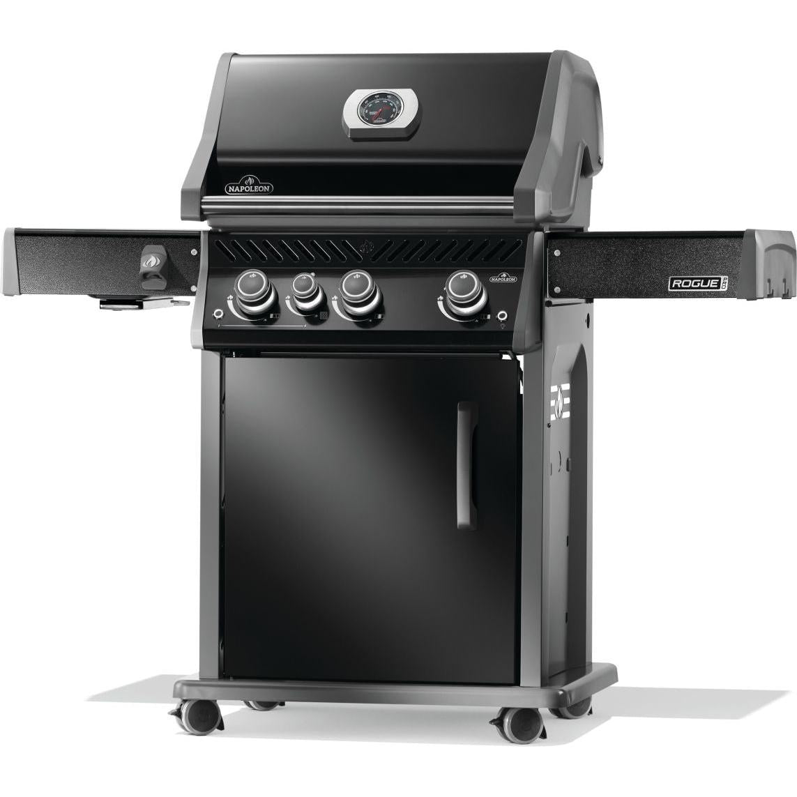Napoleon Rogue PRO 425 SIB 51" Black Freestanding Natural Gas Grill With Infrared Side Burner