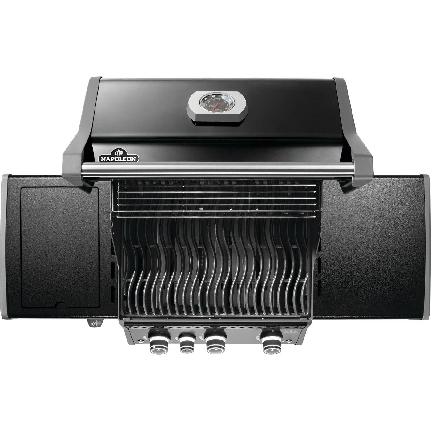 Napoleon Rogue PRO 425 SIB 51" Black Freestanding Natural Gas Grill With Infrared Side Burner
