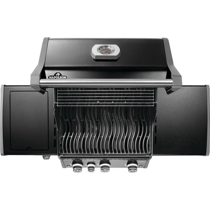 Napoleon Rogue PRO 425 SIB 51" Black Freestanding Natural Gas Grill With Infrared Side Burner