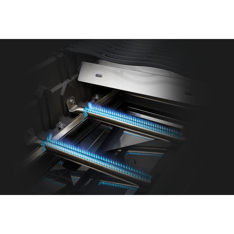 Napoleon Rogue PRO 425 SIB 51" Black Freestanding Natural Gas Grill With Infrared Side Burner