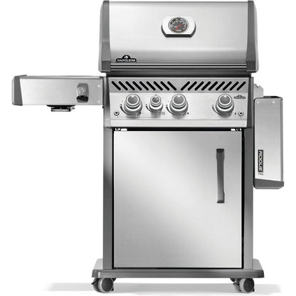 Napoleon Rogue PRO 425 SIB 55" Stainless Steel Freestanding Propane Gas Grill With Infrared Side Burner