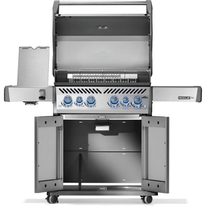 Napoleon Rogue PRO-S 525 RSIB 61" Freestanding Natural Gas Grill With Infrared Side and Rear Burner