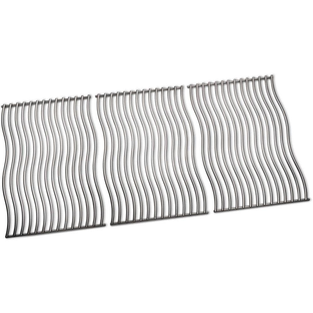 Napoleon Three Stainless Steel Cooking Grids for Rogue 625 Models