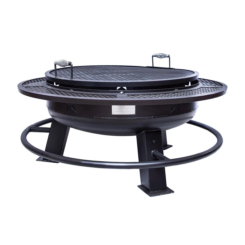 Old Country BBQ Pits 36” Open Face BBQ Grill and Fire Pit
