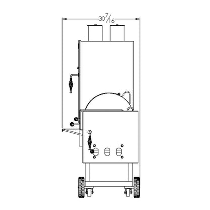 Old Country BBQ Pits All-American Angus BBQ Smoker