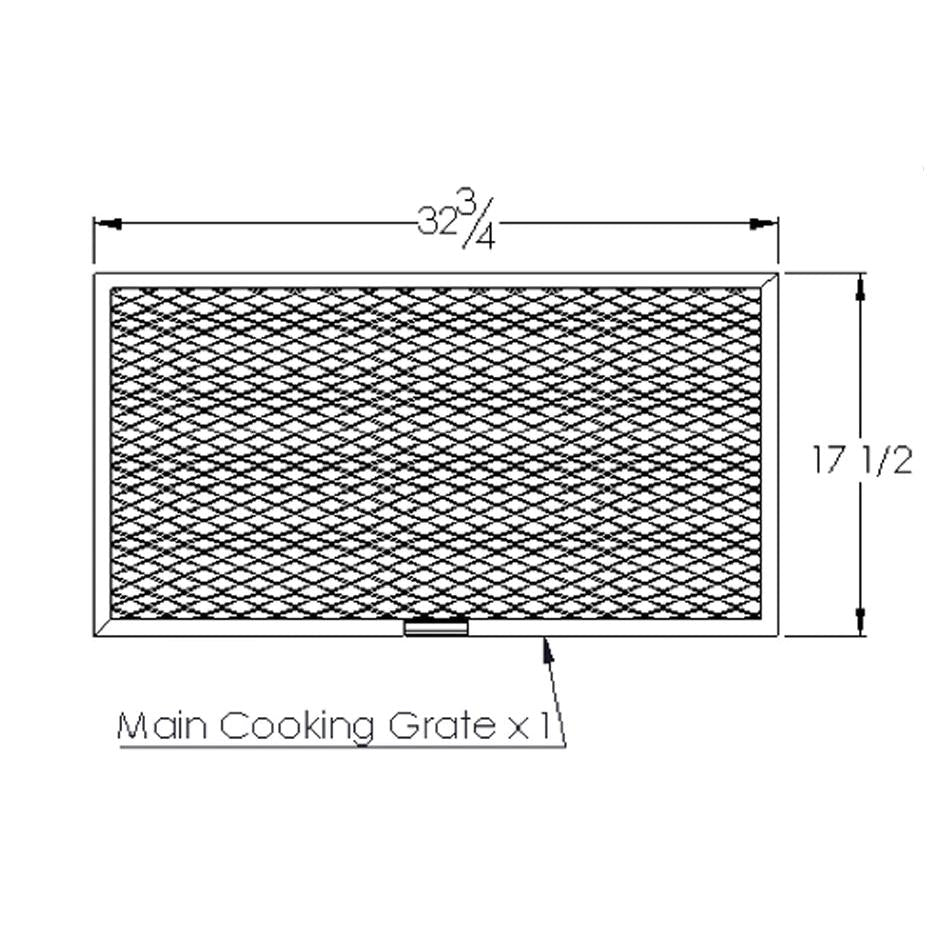 Old Country BBQ Pits Angus BBQ Smoker Main Cooking Grate