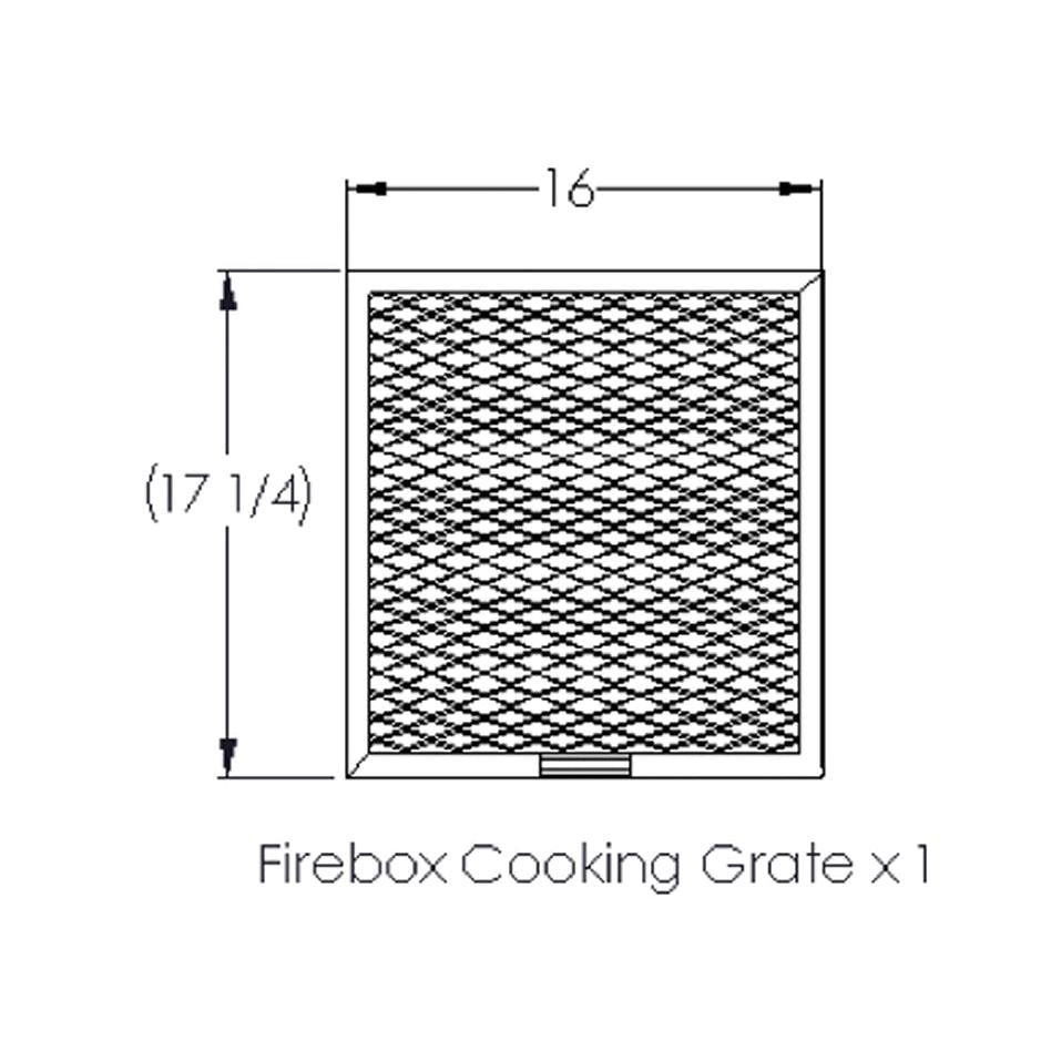 Old Country BBQ Pits Brazos BBQ Smoker Firebox Cooking Grate