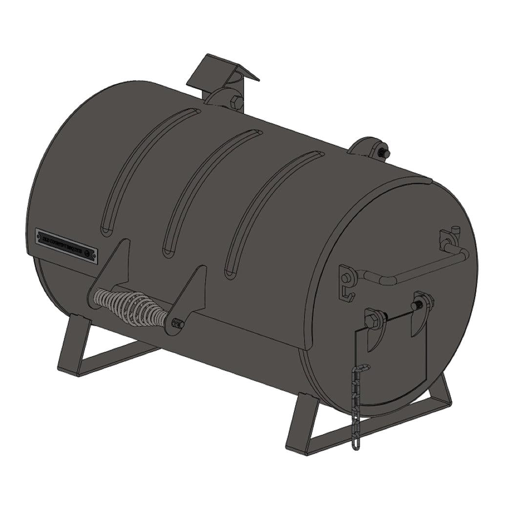 Old Country BBQ Pits Fuego Portable Tabletop Charcoal Grill