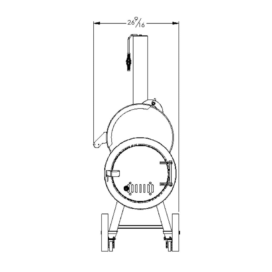 Old Country BBQ Pits Generation 2 BBQ Smoker