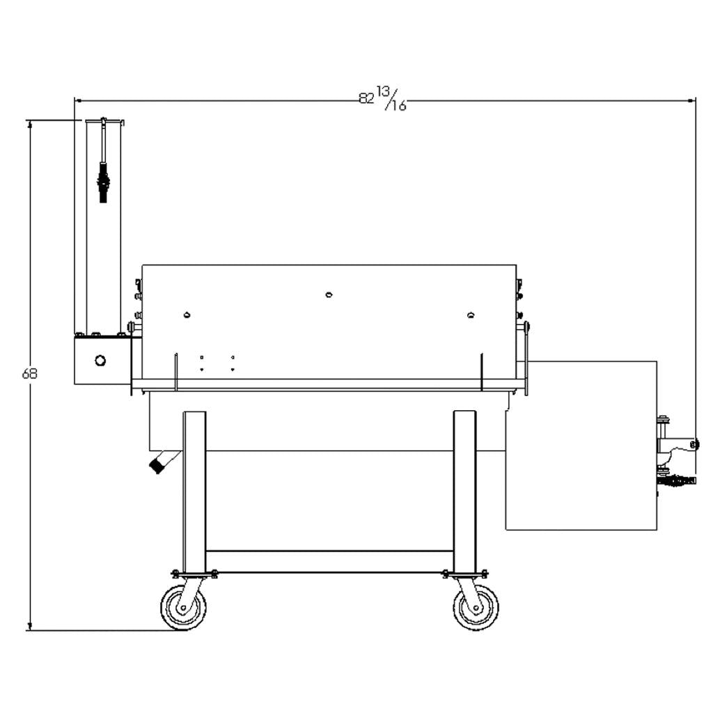 Old Country BBQ Pits Generation 3 Offset BBQ Smoker
