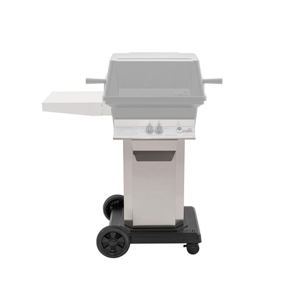 PGS "A" Series Stainless Steel Pedestal with Portable Base for Natural Gas Grills