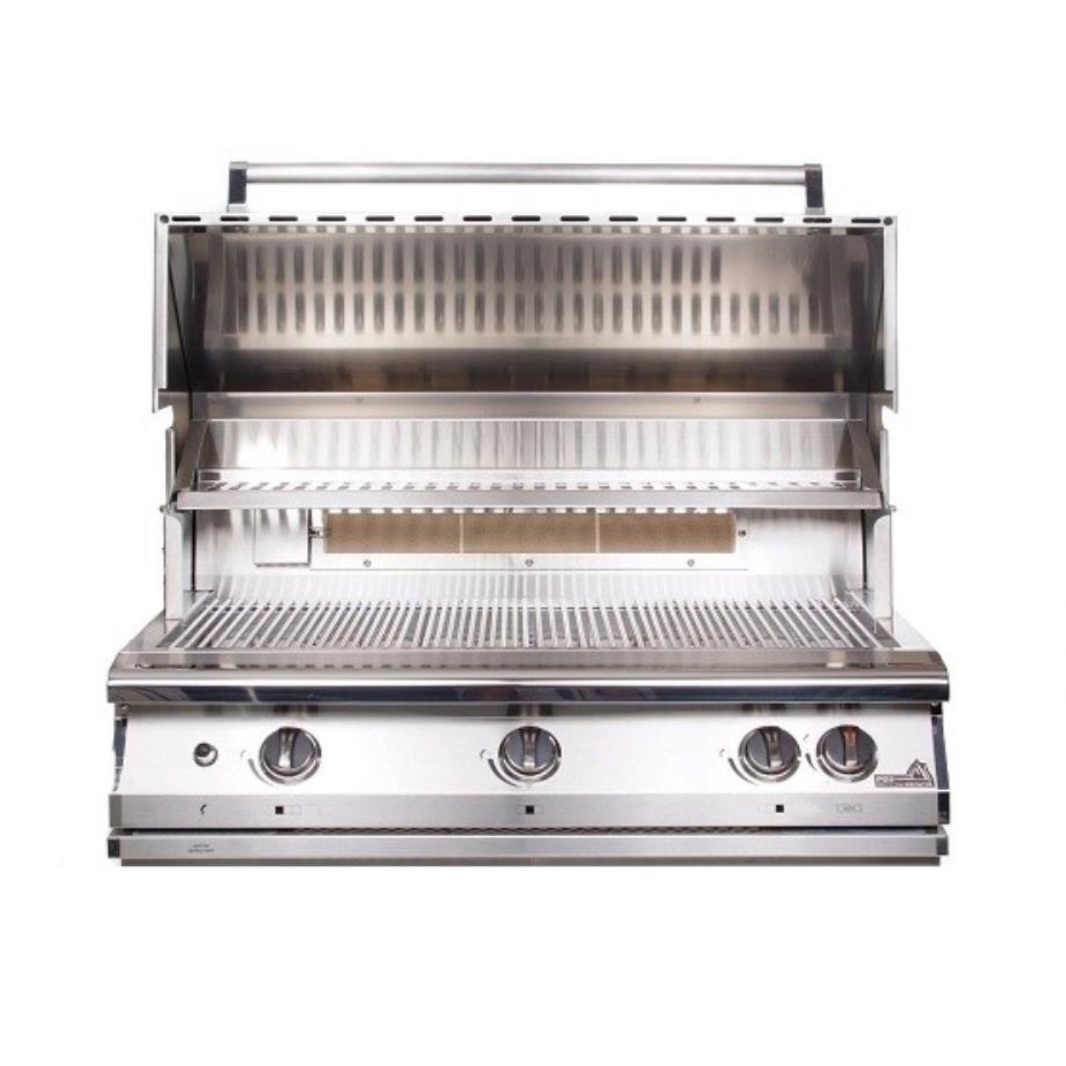 PGS Legacy 39” Pacifica Gourmet Grill Head With Rotisserie Burner for Liquid Propane