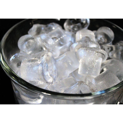 Perlick Signature Series 15" Clear Ice Maker with Stainless Steel Solid Door Hinge Left