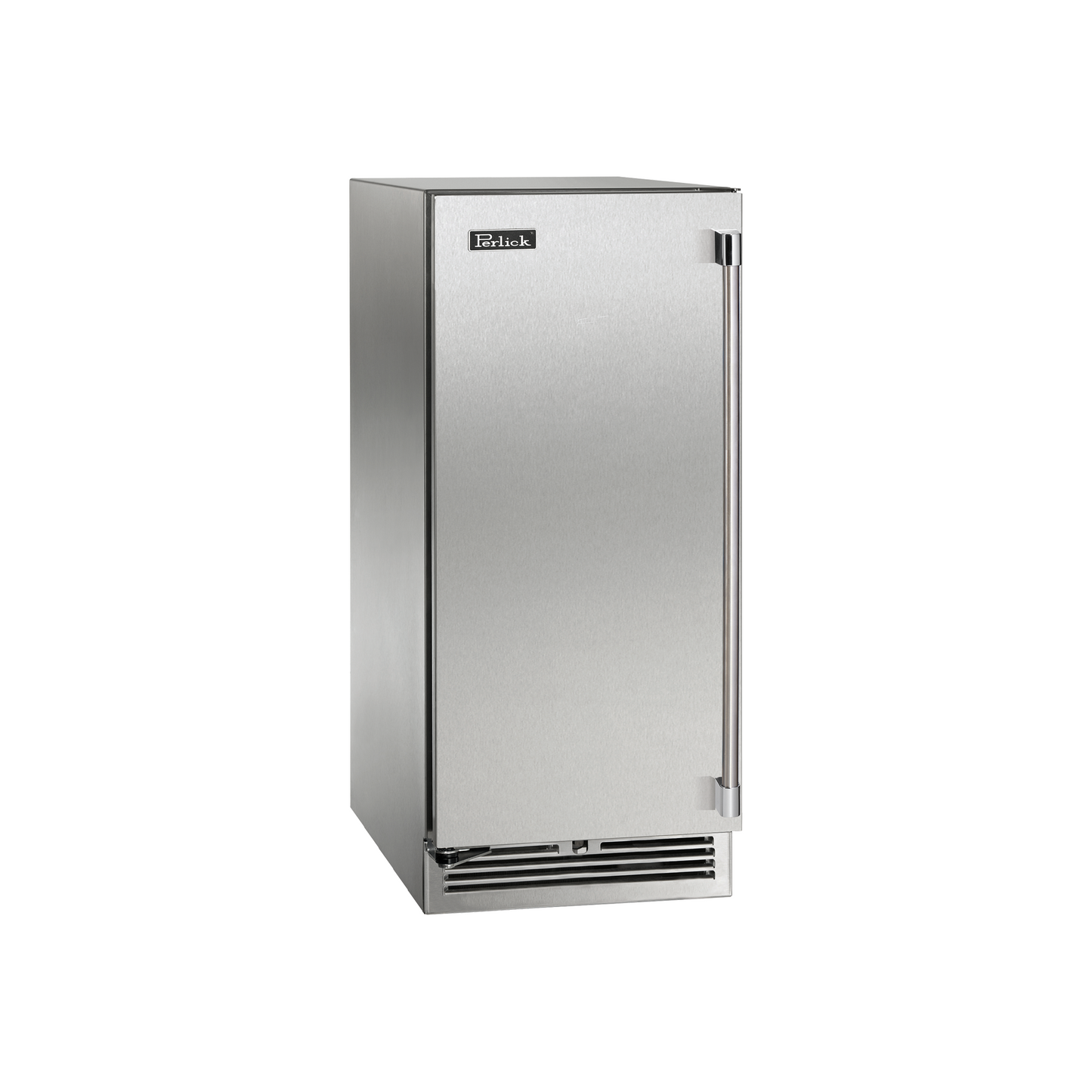 Perlick Signature Series 15" Marine Grade Beverage Center with Fully Integrated Panel-Ready Solid Door Hinge Right with Lock