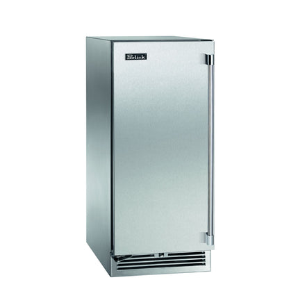 Perlick Signature Series 15" Marine Grade Refrigerator with Fully Integrated Panel-Ready Glass Door Hinge Right