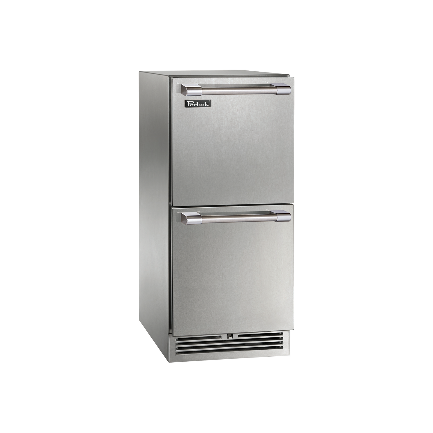 Perlick Signature Series 15" Stainless Steel Marine Grade Refrigerator Drawers with Lock