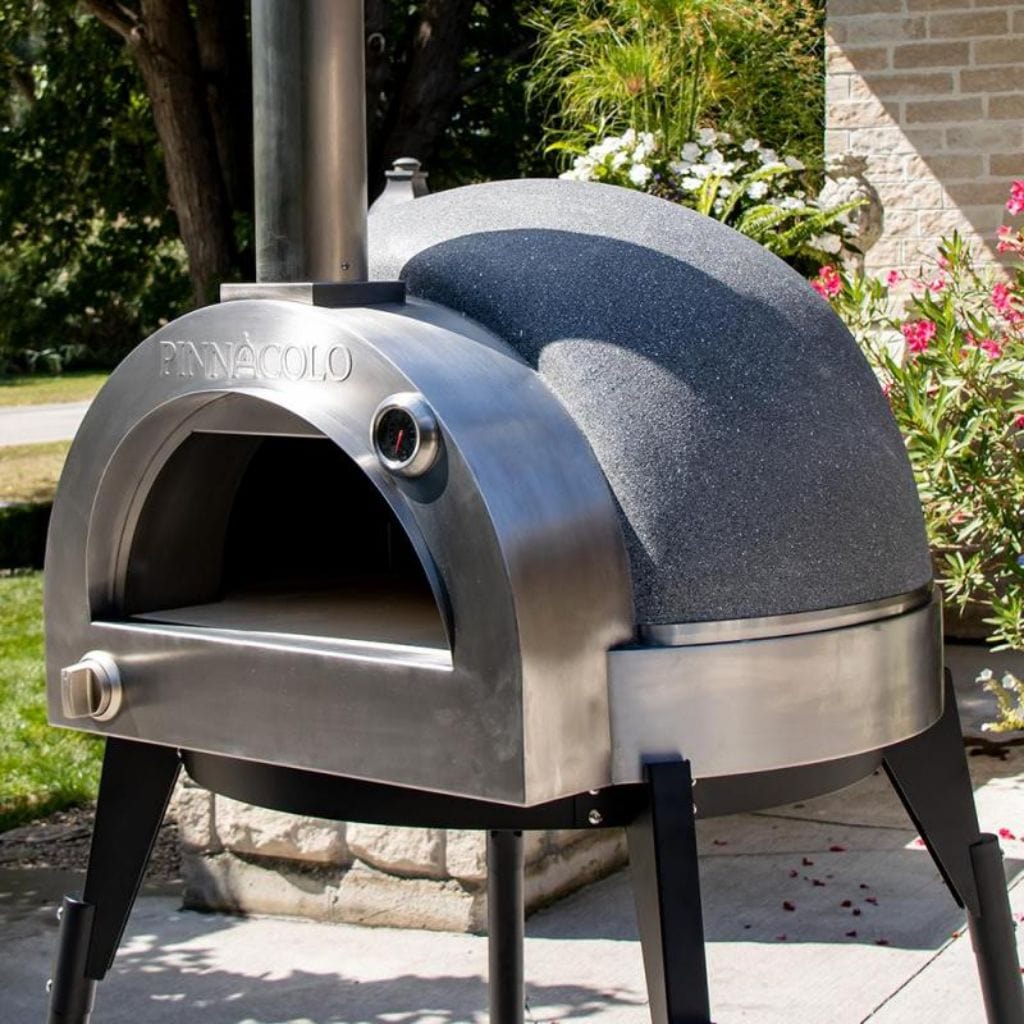 Pinnacolo Ibrido (Hybrid) Wood/Gas Outdoor Pizza Oven with Accessories
