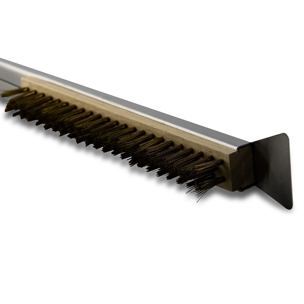 Pinnacolo Wire Bristle Brush with Stainless Scraper