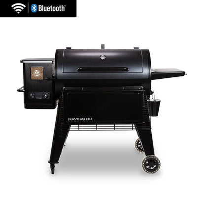 Pit Boss Navigator 1150 64" Wood Pellet Grill With Wi-Fi and Bluetooth Wireless Capabilities