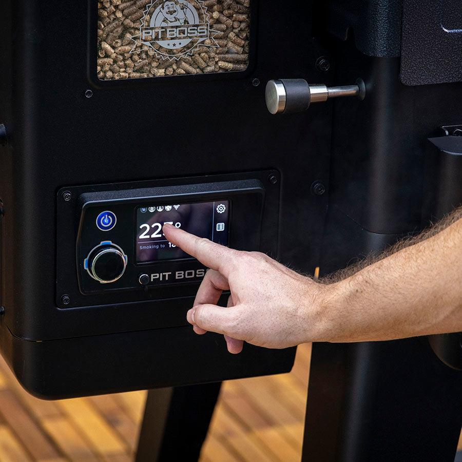 Pit Boss Navigator 1600 65" Wood Pellet Grill With Wi-Fi and Bluetooth Wireless Capabilities