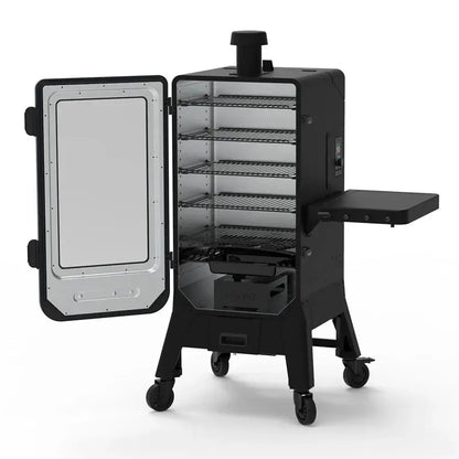 Pit Boss Navigator 3 37" Black Vertical Pellet Smoker With Wi-Fi and Bluetooth Wireless Capabilities