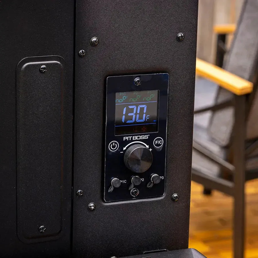 Pit Boss Navigator 3 37" Black Vertical Pellet Smoker With Wi-Fi and Bluetooth Wireless Capabilities