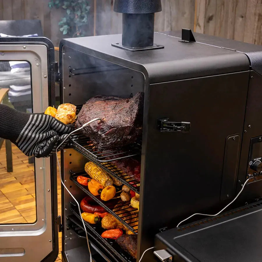Pit Boss Navigator 3 37" Black Vertical Pellet Smoker With Wi-Fi and Bluetooth Wireless Capabilities