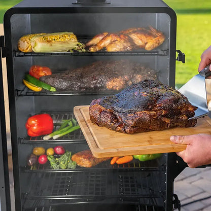 Pit Boss Navigator 3 37" Black Vertical Pellet Smoker With Wi-Fi and Bluetooth Wireless Capabilities
