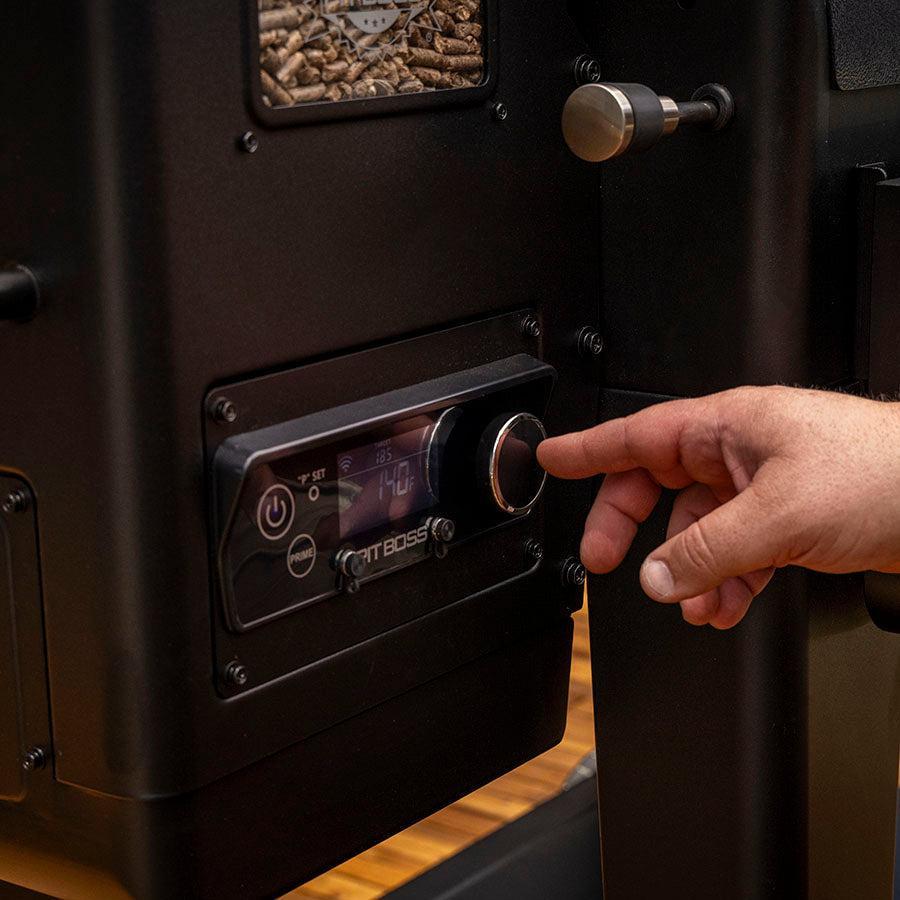 Pit Boss Navigator 850 59" Wood Pellet Grill With Wi-Fi and Bluetooth Wireless Capabilities