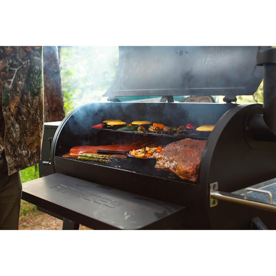 Pit Boss Sportsman 1100 64" Wood Pellet Grill With Wi-Fi and Bluetooth Wireless Capabilities