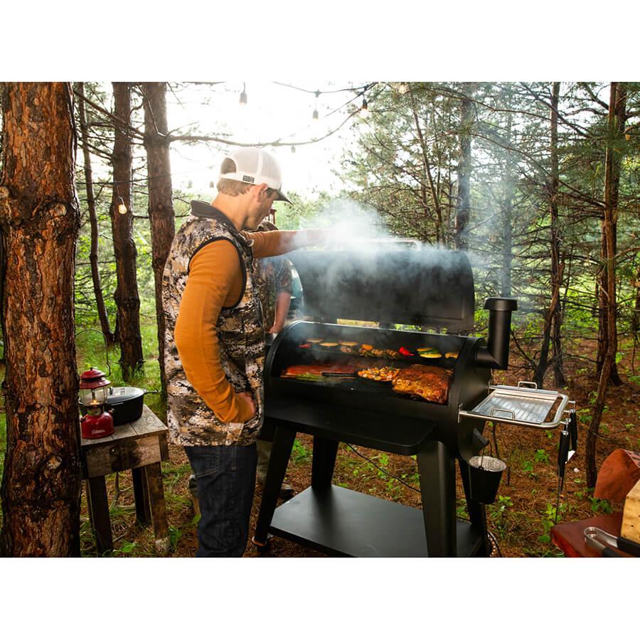 Pit Boss Sportsman 1100 64" Wood Pellet Grill With Wi-Fi and Bluetooth Wireless Capabilities