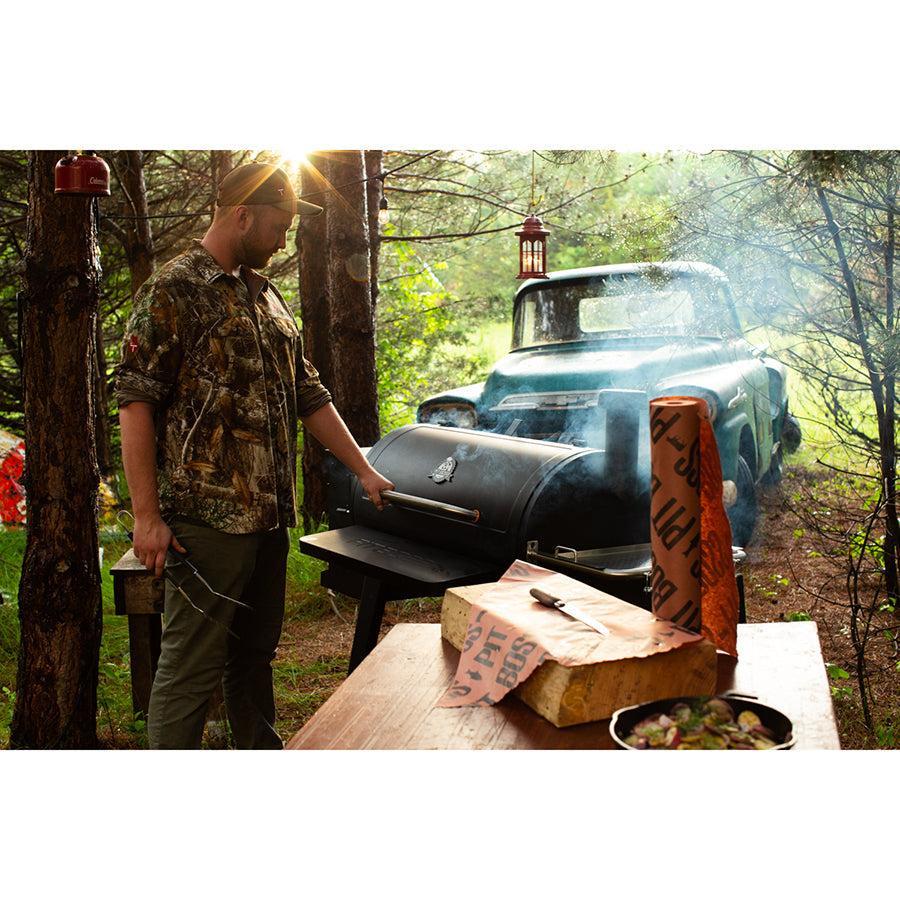 Pit Boss Sportsman 1100 64" Wood Pellet Grill With Wi-Fi and Bluetooth Wireless Capabilities