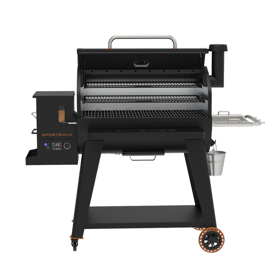 Pit Boss Sportsman 1600 64" Wood Pellet Grill With Wi-Fi and Bluetooth Wireless Capabilities