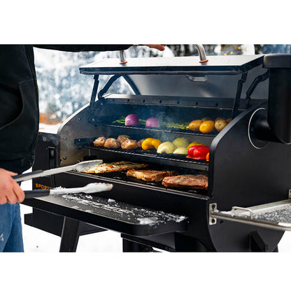 Pit Boss Sportsman 1600 64" Wood Pellet Grill With Wi-Fi and Bluetooth Wireless Capabilities