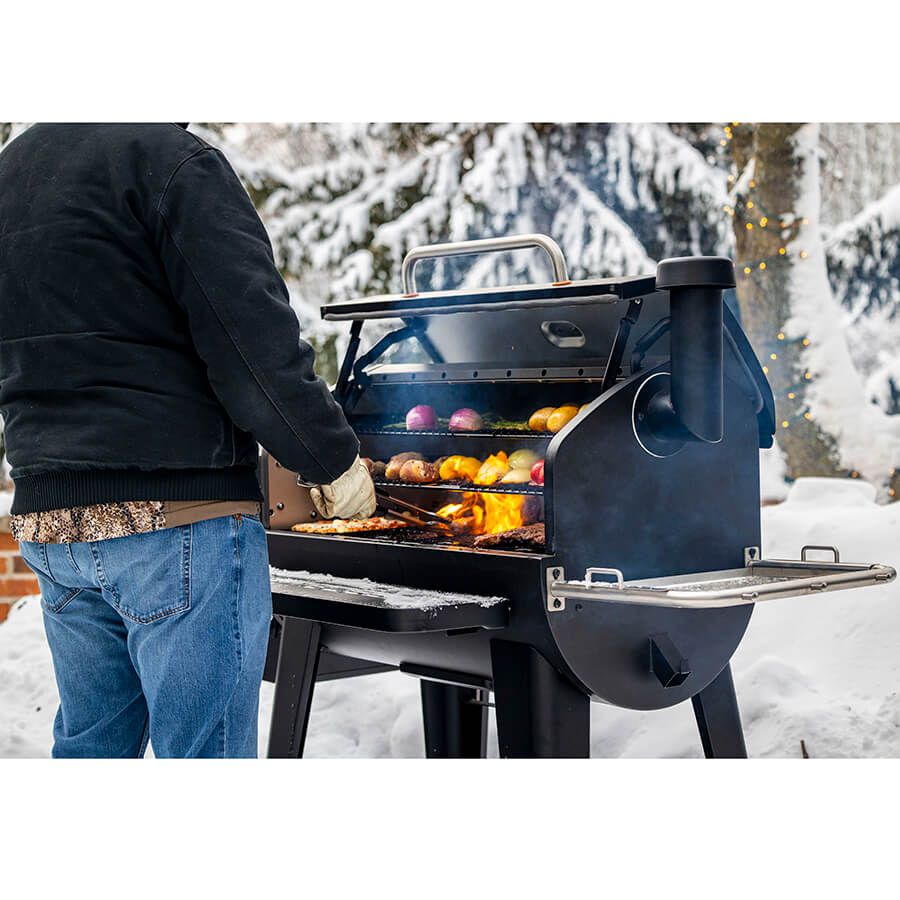 Pit Boss Sportsman 1600 64" Wood Pellet Grill With Wi-Fi and Bluetooth Wireless Capabilities