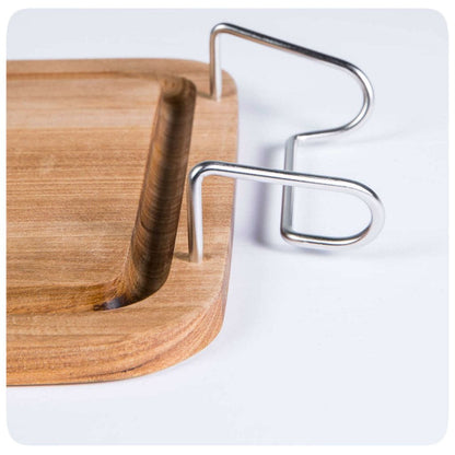 Portable Kitchen 11" The Durable Teak Cutting Board