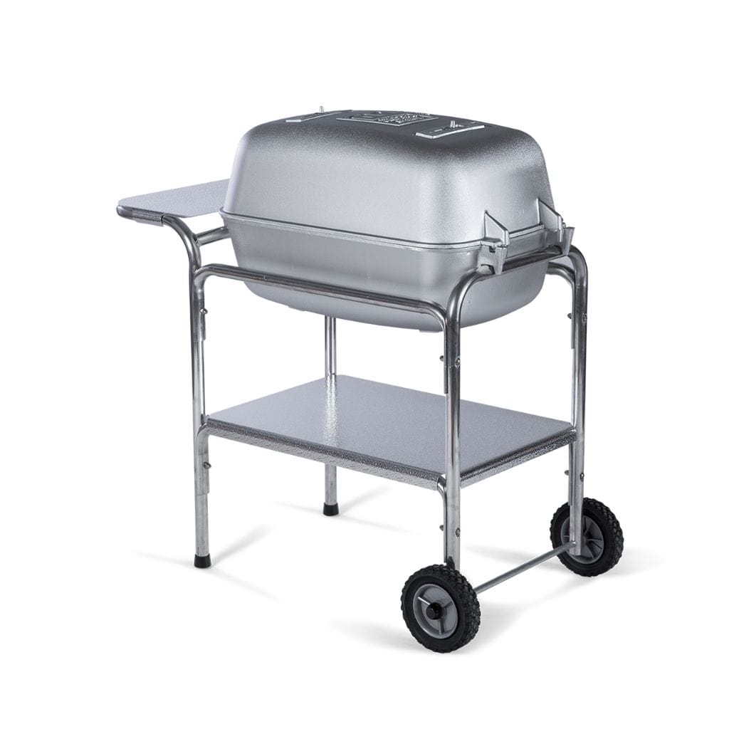 Cast aluminum charcoal discount grill